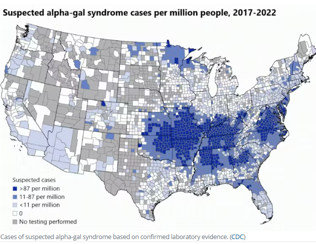 A Disease That Makes You Allergic to Meat & Dairy Is Spreading Around The World