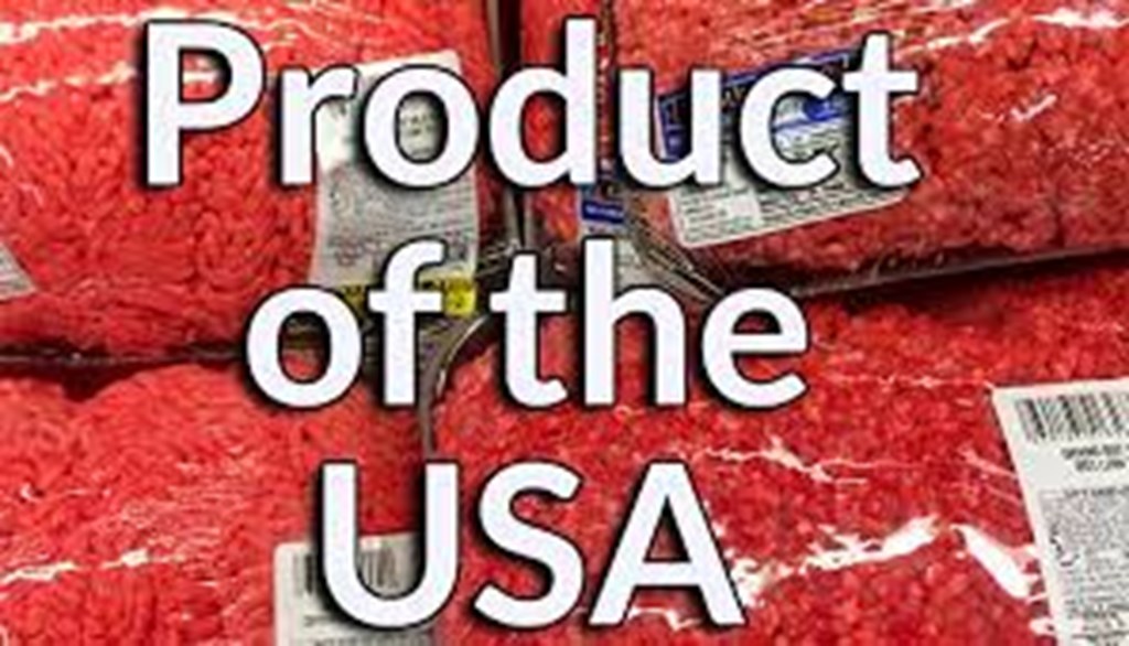 White House says Executive Order coming on Labeling Beef as a ‘Product of USA’