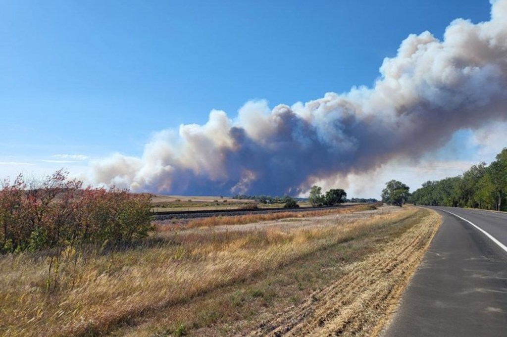 Fast-Moving Nebraska Wildfire burns 15,000 Acres