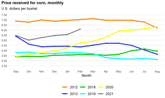 Elevated Feed Grain Prices Continue for 2021/22