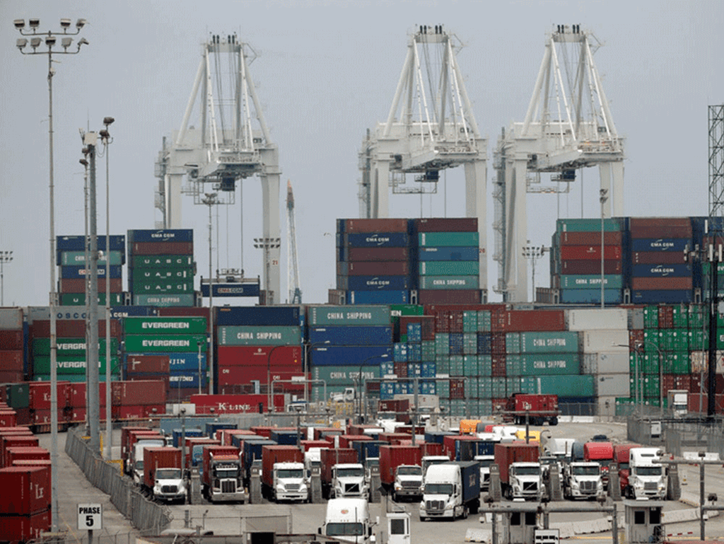 Cargo Ships at West Coast Ports face a 4-Week Delay to Dock