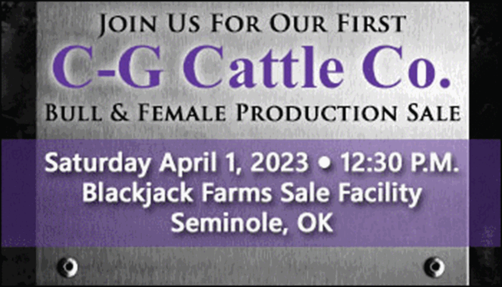 SS-C-G Cattle Co. Bull & Female Production Sale-04-01-2023