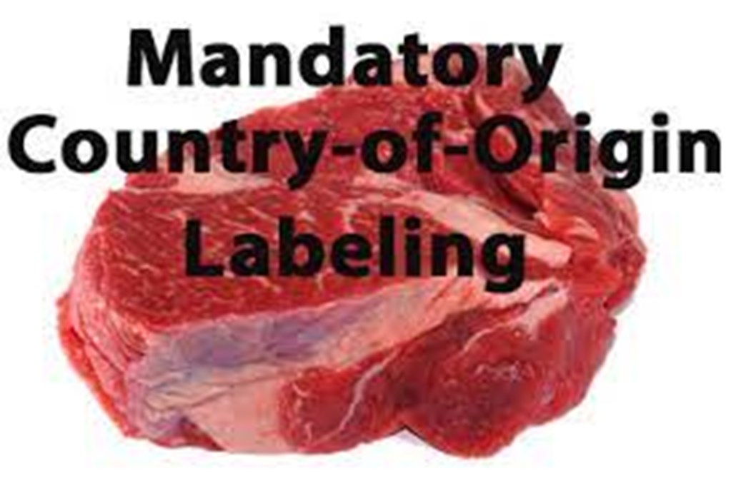 ‘American Beef Labeling Act to Reinstate Mandatory Country of Origin Labeling’ Legislation Introduced